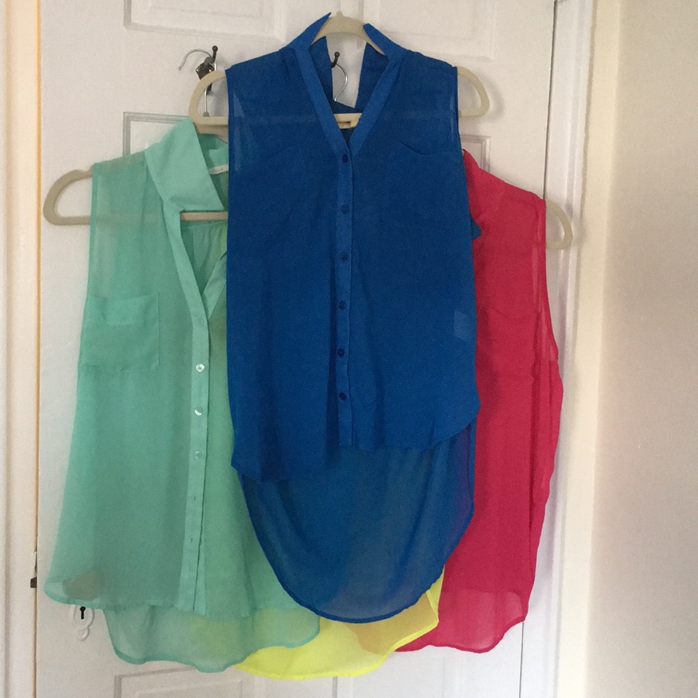 Lush tank tops (set of 4)